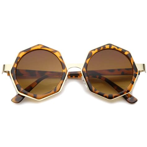 octagon shaped sunglasses.